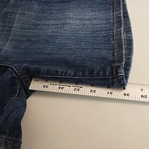 Ruff Hewn Denim Jean Short Size 12 - Picture 4 of 9